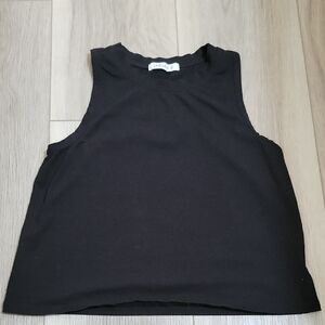 Laslulu athletic Black Muscle Tee Size S